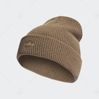 adidas 帽子 毛帽 保暖 咖啡 HM1775
