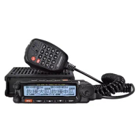 WOUXUN Car Mobile Radio 2023 New KG-UV980P 50W Quad Band Mobile Radio VHF &amp; UHF Air Band Receiving Cross Band Repeater