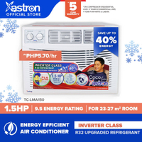 Astron 1.5HP Inverter Class Aircon (Window-Type Air Conditioner TCL-MA150)