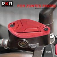 Motorcycle CNC Front Brake Pump Reservoir Cap Upper Pump Cover For ZONTES 310X 310R 310V 310T 350D 350E 350M 150D 150M 310M