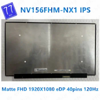 Original 15.6'' IPS NV156FHM-NX1 LCD Display Matrix replacement 40Pins 120Hz FHD For Lenovo ideapad Gaming 3-15IMH05 3-15ARH05