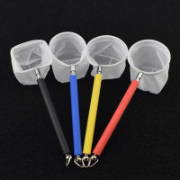 ACCURACY Aquarium Fishnet 3D Catch Net Square Round Fish Tank Cleaning Catching Shrimp Retractable C