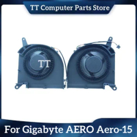 TT New Original Laptop CPU Cooling Fan Heatsink For Gigabyte AERO 15G 15 YB Aero-15 RX5L RP77XB RP75xa RP75XC Free Shipping