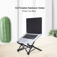 Laptop Stand Folding Portable Laptop Stand Viewing Angle Height Adjustable Bracket Laptop Accessories Notebook Stand