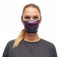 西班牙《ＢＵＦＦ》Filter Mask-Coolnet抗UV可替換濾網口罩(Nastia Purple 迷幻粉彩)