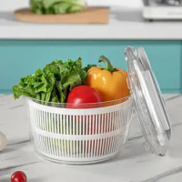 Vegetable Dryer Spinner Manually press the fruit and vegetable dehydrator Home kitchen fruit salad dehydrator Kitchen Gadgets