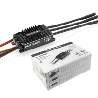 Hobbywing Platinum Pro V4 120A 3-6S Lipo BEC Empty Mold Brushless ESC for RC Drone Aircraft Helicopter