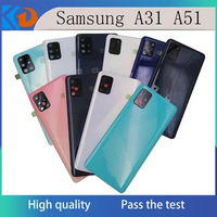 For Samsung Galaxy A31 A51 A71 Back Battery Cover Plastic Case