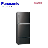 Panasonic國際牌 NR-C582TV-K 578公升三門鋼板電冰箱 晶漾黑