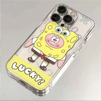 Sponge Pie Big Star Yellow Apple 17PROMAX เคสโทรศัพท์16/15/14 Space Shell 13/12 Clear 11 Soft Shell