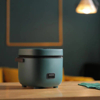 Peralatan Dapur JIASHI Rice Cooker Mini 800 ML - JWS-6661B - Green Viral Home