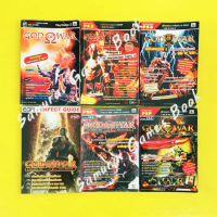 หนังสือบทสรุปเกมส์ เฉลยเกมส์ คู่มือเกมส์ God of War คําแนะนําผลิตภัณฑ์ใหม่ของเดือนนี้