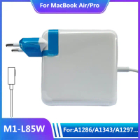 Model: 555 | 85W MagSafe (Mag1 L) power adapter for MacBook: high power, compatible with MacBook Air