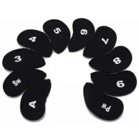 Accessories With Number Design Golf Training Equipment Golf Iron Headcover Golf Club Protector Iron Pole Cover Golf Head Cover