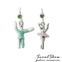 【Seoul Show】天鵝湖 奧地利水晶耳環