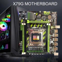 Computer Motherboard Multi Ports LGA2011 PCB X79G DDR3 SATA III Game Mainboard for PC