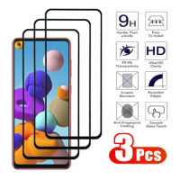 3Pcs Tempered Glass For Samsung Galaxy A72 A52 A42 A32 A22 A12 A02 samsung A71 A51 A41 A31 A21 A11 A01 Screen Protector Film