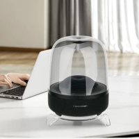 Acrylic Speaker Desktop Stand Wireless Speaker Tabletop Holder Bracket Compatible For Harman/Kardon Aura Studio3/4 Speaker