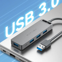 Vention USB C Hub High Speed 4 Ports Multi Type C to USB 3.0 Hub Splitter Adapter for MacBook Pro iPad Pro Xiaomi Lenovo USB Hub