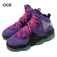 Nike 籃球鞋 Lebron XIX EP 男鞋 紫 桃紅 綠 氣墊 LBJ 詹姆斯 DC9340-500