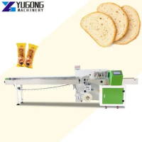 YG Pillow Horizontal Roll Film Automatic Soap Flow Cookie Pack Tortilla Making and Sealing Packing Machine