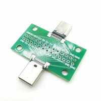 24p type C usb 3.1 male to female test data adapter board