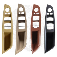 Beige/Black/Red Brown For BMW 5 Series F10 F11 F18 Left Hand Drive LHD Car Interior Inner Door Handle Panel Pull Trim Cover