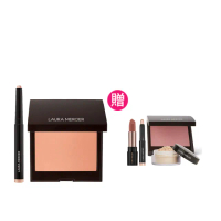 【LAURA MERCIER 蘿拉蜜思】精緻度up!氛圍感頰眼彩組(漂染頰彩6g+絲柔眼影筆 色號任選)
