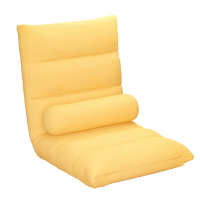 折疊和室椅 懶人沙發榻榻米可折疊躺椅飄窗陽台休閑無腿椅床上靠背椅『XY23114』