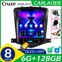 Car Android Player For Chevrolet Cruze J300 2008 - 2012 2din Radio Multimedia Video GPS CarPlay Auto 2 din For Tesla style