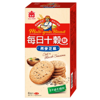 【義美】每日十穀養生餅-燕麥芝麻(171g/盒)