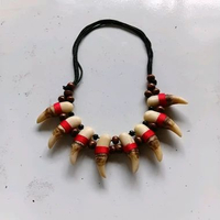Kalung taring Handmade tribal