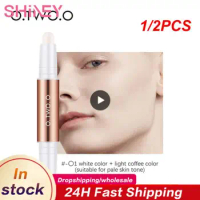 1/2PCS Two In on Contour Stick Long Lasting Dark Circles Double Head Contour Concealer Stick Pencil Face Foundation Cosmetic