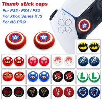 4pcs Silicone Joystick Thumb Grips Protector Rocker Cap for PS5 NS PRO for XBOX Series X Controller Game Accessories
