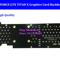 ใหม่ GeForce GTX TITAN X GAMING กราฟิกการ์ดเต็มรูปแบบกราฟิกการ์ด Water Cooling Block backboard แผงด้านหลัง