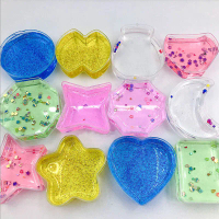 Keo lấp lánh không dính tay cho trẻ em, đồ chơi slime 12 cung hoàng đạo, đất pha lê | | slime minisl