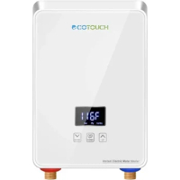 HAOYUNMA Tankless Water Heater,Electric Instant Hot Water Heater with Self-modulating,Overheating Protection