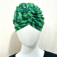 Turban Hijab Jilbab Instan QQinian Camo Loreng Hijau Army Grosir