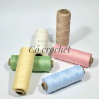 Sợi Dệt Trơn Craft Yarn VN 2mm Bền Đẹp Làm Túi Nón Giày