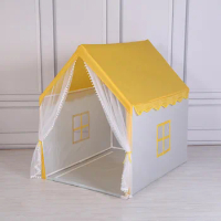 Portable Children Toy Tent Kids Folding Large Space Gamehouse Girls Pretend Princess Castle Indoor Outdoor Tent Room Decoration