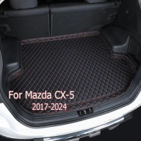 Car Rear Boot Liner Trunk Cargo Mat Tray Floor Carpet Mud Pad Protector For Mazda CX5 CX-5 2018 2019 2017 2024