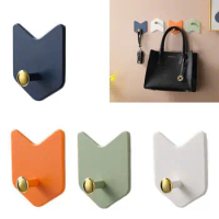 Arrow Shap Key Bag Holder Practical Wall Mounted Traceless Door Hook Strong Load-Bearing Self-Adhesive Wall Hook Office