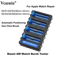 MaAnt 8 in 1 AW Watch Brush Tester for Apple Watch S1 S2 S3 S4 S5 S6 38/42/40/44mm iBUS Adapter Restore Programmer Repair Tools