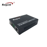 Wanglink SFP Media Converter 10/100/1000 Base Media Converter Fiber Optic Media Converter 10/100/1000