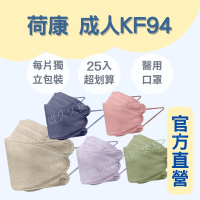 實體藥局✅ 荷康 丰荷 成人KF94 韓版口罩 25入 獨立包裝 醫療口罩