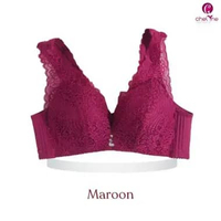 Chelyne BH Premium Busa X6699 Brukat Tanpa Kawat Full Cup - Big Size Bra 36/40 Cup C - BH Jumbo. Siz