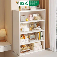 Kệ sách đa năng chất liệu gỗ MDF decor phòng làm việc cực đẹp thương hiệu IGA - GA30