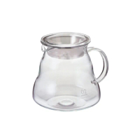 【HARIO】V60雲朵_日本耐熱玻璃沖泡壺&咖啡壺-600ml-白色-2~5杯用(XGT-60TW)