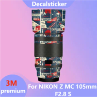 For NIKON Z MC 105mm F2.8 S Lens Sticker Protective Skin Decal Vinyl Wrap Film Anti-Scratch Protector Coat 105 2.8