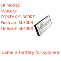 Bateria CS-Li-ion para câmera Kyocera, 3.7V,700mAh,CONTAX SL300RT,Finecam SL400R,Finecam SL300R